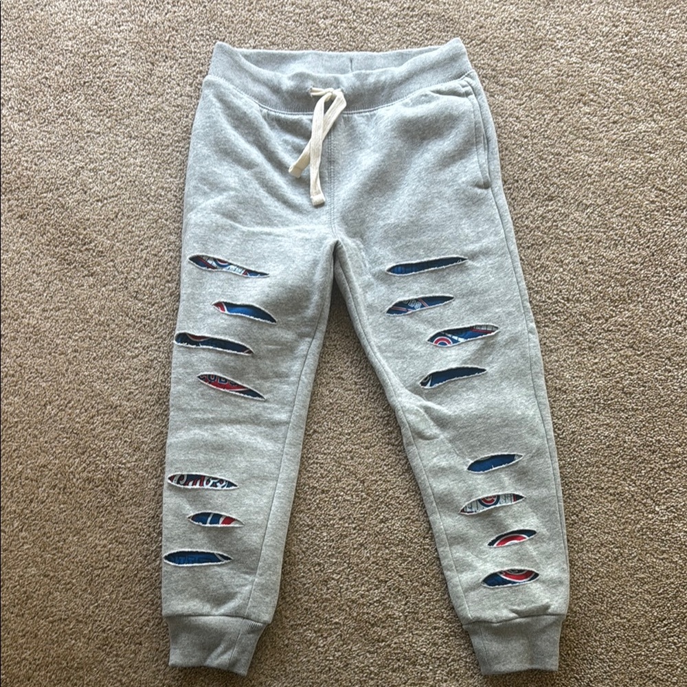 Go Cubs Go! Custom Chicago Cubs Sweatpants 5T
